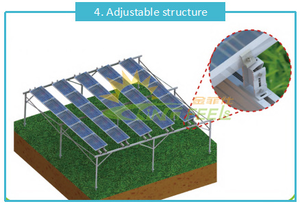solar panel mounting structure design aluminium structure for solar panels