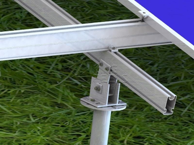 Aluminium grondmontage