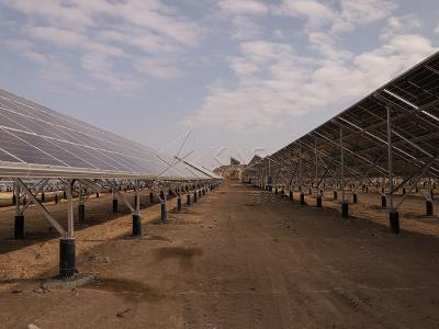 Aluminum solar mounting