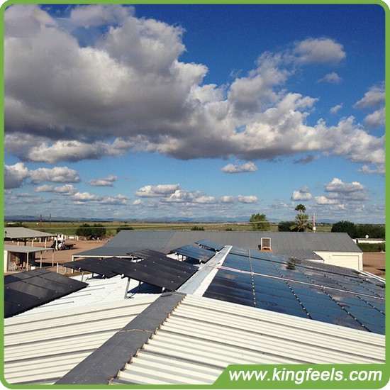 Iran ogen 1 . 5GW zonne-energiesystemen op het dak langs de centrale snelweg
