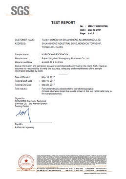 2015 GUANGFU BJX-certificaat:
